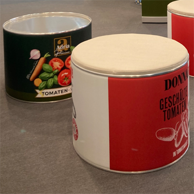 Serie aus Alu mit bedruckter Folie Sonderanfertigung