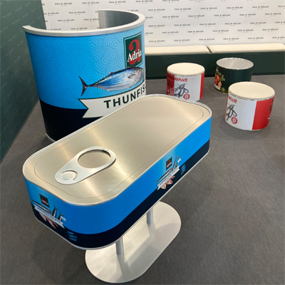 Serie aus Alu mit bedruckter Folie Sonderanfertigung